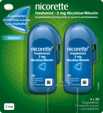 NICORETTE® freshmint Spray en emballage duo
