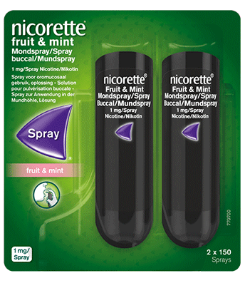 NICORETTE® freshmint Spray in duoverpakking